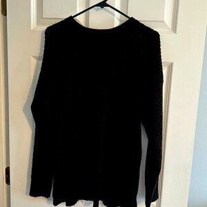 Juniors So Waffle Crewneck Sweater